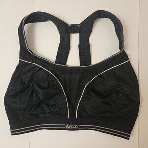 Shock Absorber Ultimate Run Sports Bra, 38D, Black